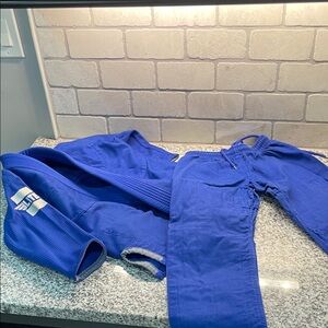 Blue jiu jitsu Gi Uniform